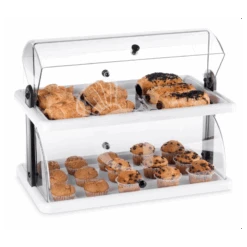 Vetrina Brioches Neutra 2 Piani L 505 Mm X P 305 Mm X H 400 Mm