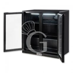 Vetrina Frigo Ventilata Da Banco O Retrobanco Orizzontale, 2 Porte Battenti 212 LT - Temperatura 2°C/+8°C -Vendite GATRODOMUS vetrina frigo ventilata da banco o retrobanco orizzontale 2 porte battenti 212 lt temperatura 2c8c 4