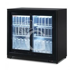 Vetrina Frigo Ventilata Da Banco O Retrobanco Orizzontale, 2 Porte Scorrevoli 191 LT - Temperatura 0°C/+10°C -Vendite GATRODOMUS vetrina frigo ventilata da banco o retrobanco orizzontale 2 porte scorrevoli 191 lt temperatura 0c10c 2