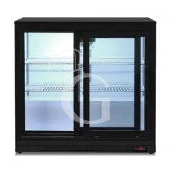 Vetrina Frigo Ventilata Da Banco O Retrobanco Orizzontale, 2 Porte Scorrevoli 191 LT - Temperatura 0°C/+10°C -Vendite GATRODOMUS vetrina frigo ventilata da banco o retrobanco orizzontale 2 porte scorrevoli 191 lt temperatura 0c10c 3