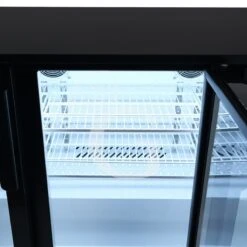 Vetrina Frigo Ventilata Da Banco O Retrobanco Orizzontale, 3 Porte Battenti 295 LT - Temperatura 0°C/+10°C -Vendite GATRODOMUS vetrina frigo ventilata da banco o retrobanco orizzontale 3 porte battenti 295 lt temperatura 0c10c 7