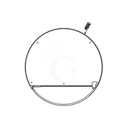 Vetrina Pasticceria Refrigerata Ventilato 360 LT +2°C/+8°C -Vendite GATRODOMUS vetrina pasticceria refrigerata ventilato 360 lt 2c8c 2