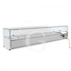 Vetrina Refrigerata Per Pizzeria L 2000 Mm Per 9 Bacinelle GN1/3 11 Vetrina Refrigerata Per Pizzeria L 2000 Mm Per 9 Bacinelle GN1/3 -Vendite GATRODOMUS vetrina refrigerata per pizzeria l 2000 mm per 9 bacinelle gn13 2