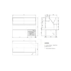 Vetrina Refrigerata Sandwich 1 Ripiano Con Unità Refrigerante - Lunghezza 1600 Mm 11 Vetrina Refrigerata Sandwich 1 Ripiano Con Unità Refrigerante - Lunghezza 1600 Mm -Vendite GATRODOMUS vetrina refrigerata sandwich 1 ripiano con unita refrigerante lunghezza 1600 mm 4