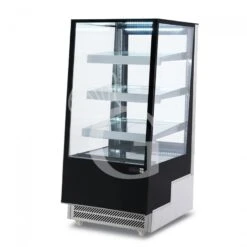 Vetrina Refrigerata Ventilata 3 Ripiani 350 LT +2°C/+8°C 4 Lati Vetro, L 650 Mm -Vendite GATRODOMUS vetrina refrigerata ventilata 3 ripiani 350 lt 2c8c 4 lati vetro l 650 mm 2