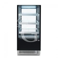 Vetrina Refrigerata Ventilata 3 Ripiani 350 LT +2°C/+8°C 4 Lati Vetro, L 650 Mm