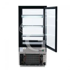 Vetrina Refrigerata Ventilata 3 Ripiani 350 LT +2°C/+8°C 4 Lati Vetro, L 650 Mm -Vendite GATRODOMUS vetrina refrigerata ventilata 3 ripiani 350 lt 2c8c 4 lati vetro l 650 mm 3