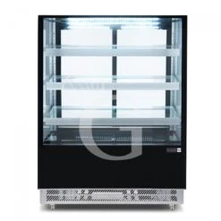 Vetrina Refrigerata Ventilata 3 Ripiani 500 LT +2°C/+8°C 4 Lati Vetro, L 900 Mm