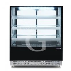 Vetrina Refrigerata Ventilata 3 Ripiani 650 LT +2°C/+8°C 4 Lati Vetro, L 1200 Mm