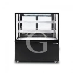 Vetrina Refrigerata Ventilata 300 LT +2°C/+8°C 4 Lati Vetro, L 905 Mm