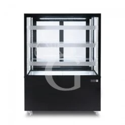 Vetrina Refrigerata Ventilata 390 LT +2°C/+8°C 4 Lati Vetro, L 920 Mm