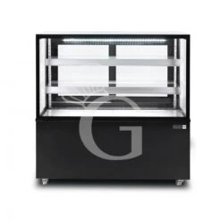 Vetrina Refrigerata Ventilata 410 LT +2°C/+8°C 4 Lati Vetro, L 1205 Mm