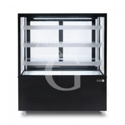 Vetrina Refrigerata Ventilata 530 LT +2°C/+8°C 4 Lati Vetro, L 1220 Mm