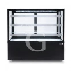 Vetrina Refrigerata Ventilata 670 LT +2°C/+8°C 4 Lati Vetro, L 1520 Mm