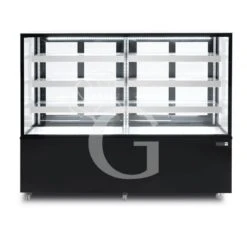 Vetrina Refrigerata Ventilata 810 LT +2°C/+8°C 4 Lati Vetro, L1820 Mm