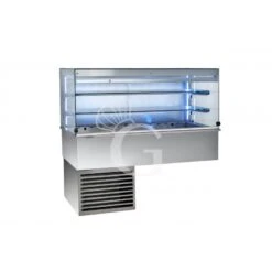 Vetrina Refrigerata Ventilata Cubica 2 Ripiani Con Vetro Chiuso Lato Cliente - Lunghezza 1785 Mm -Vendite GATRODOMUS vetrina refrigerata ventilata cubica 2 ripiani con vetro chiuso lato cliente lunghezza 1785 mm 2