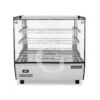 Vetrina Riscaldata Inox E Vetro 3 Piani +30°C/+90°C 120 LT L 678 Mm X P 568 Mm X H 686 Mm -Vendite GATRODOMUS vetrina riscaldata 68x57x67cm