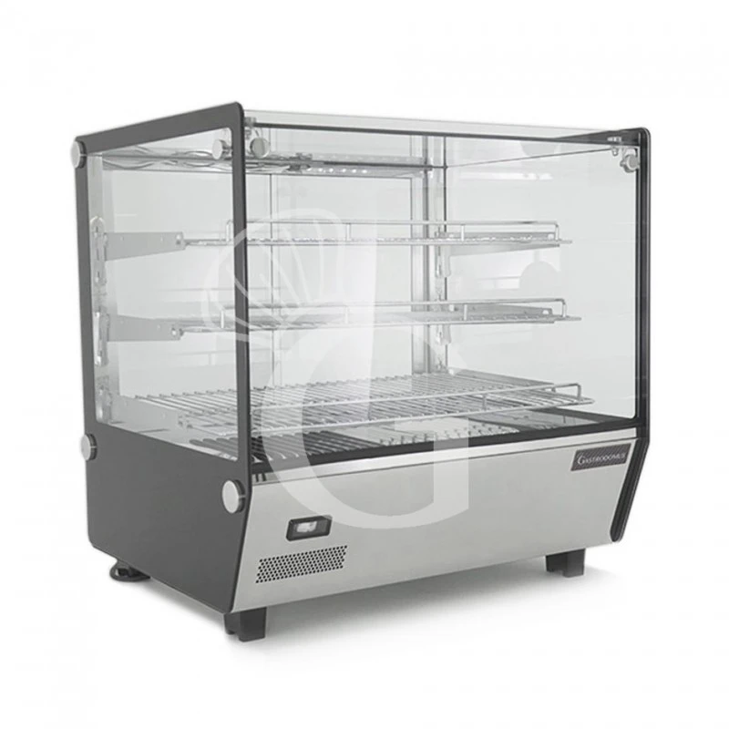 Vetrina Riscaldata Inox E Vetro 3 Piani +30°C/+90°C 120 LT L 678 Mm X P 568 Mm X H 686 Mm 4 Vetrina Riscaldata Inox E Vetro 3 Piani +30°C/+90°C 120 LT L 678 Mm X P 568 Mm X H 686 Mm - immagine 2