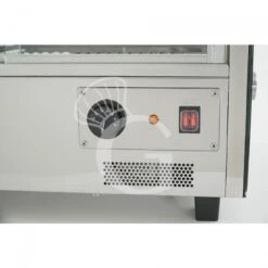 Vetrina Riscaldata Inox E Vetro 3 Piani +30°C/+90°C 120 LT L 678 Mm X P 568 Mm X H 686 Mm 15 Vetrina Riscaldata Inox E Vetro 3 Piani +30°C/+90°C 120 LT L 678 Mm X P 568 Mm X H 686 Mm -Vendite GATRODOMUS vetrina riscaldata 68x57x67cm 1 6