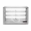 Vetrina Riscaldata Vetro E Inox +30°C/+90°C 115 LT L 700 Mm X P 400 Mm X H 485 Mm -Vendite GATRODOMUS vetrina riscaldata in vetro e inox temp 30c e 90c 115 litri