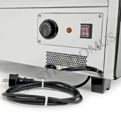 Vetrina Riscaldata Inox E Vetro 3 Piani +30°C/+90°C 160 LT L 856 Mm X P 568 Mm X H 686 Mm -Vendite GATRODOMUS vetrina riscaldata inox con 3 piani lunghezza 856 mm 2