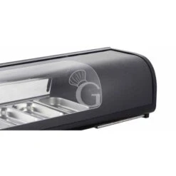 Vetrina Sushi 6 Bacinelle GN1/3 190 W L 1529 Mm X P 420 Mm X H 265 Mm -Vendite GATRODOMUS vetrina sushi 6 x gn13 14