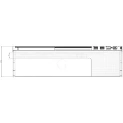 Vetrina Sushi 6 Bacinelle GN1/3 190 W L 1529 Mm X P 420 Mm X H 265 Mm -Vendite GATRODOMUS vetrina sushi 6 x gn13 19