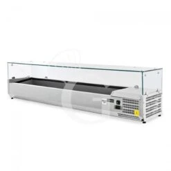 Vetrinetta Refrigerata Per Pizzeria L 1400 Mm Per 6 Bacinelle GN1/4