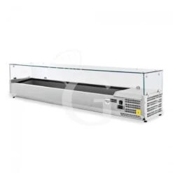 Vetrinetta Refrigerata Per Pizzeria L 1800 Mm Per 8 Bacinelle GN1/4